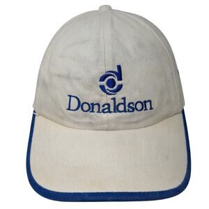 Donaldson Strapback Hat Beige One Size Adjustable Embroidered Outdoor